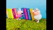 PEPPA PIG Mini Board Books Library LOOK and FIND Read Aloud
