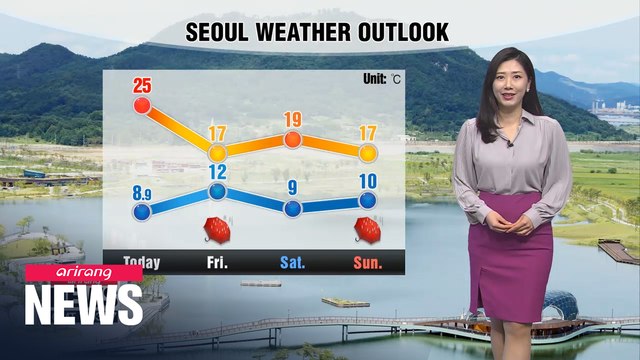 [Weather] Mainly sunny, warm and dry