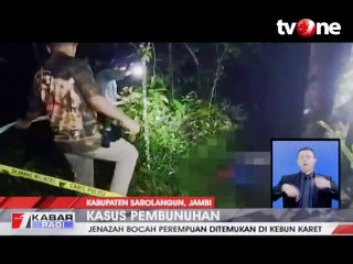 Penemuan Mayat Bocah Perempuan di Kebun Karet di Jambi