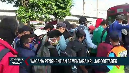 PSBB Jabodetabek, Wacana Penghentian KRL Menggema