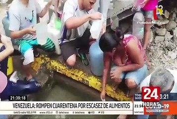 Télécharger la video: Coronavirus en Venezuela: población rompe cuarentena por escasez de alimentos