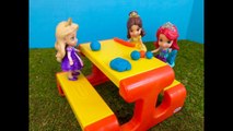 DISNEY Princess Belle Ariel and Rapunzel Toddler Dolls PLAY DOH Fun