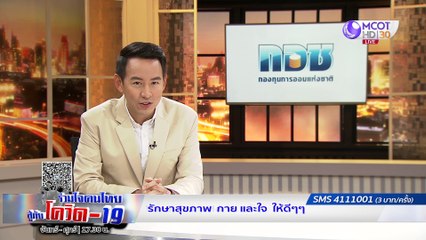 ร่วมใจคนไทยสู้ภัยโควิด-19 | 15 เม.ย. 63 : กำจัดความเครียดให้หมดไป ก่อนสุขภาพจิตติดลบ