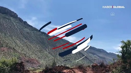 Tuzaklanan mayın böyle imha edildi