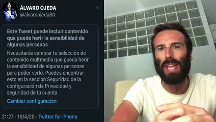  Álvaro Ojeda: "Twitter censura una encuesta donde ganaba la derecha claramente"