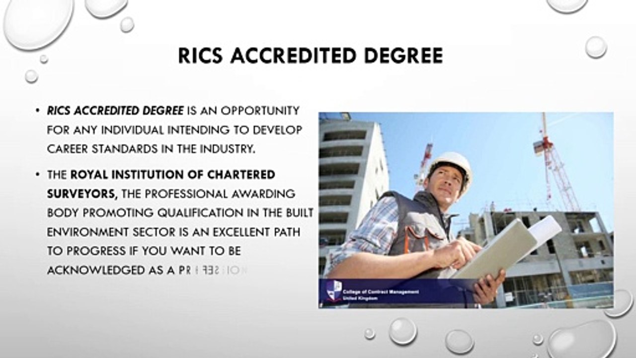 RICS Accredited Degree