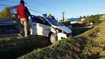 Motorista que fugiu de local de acidente na BR-277 é detido pela Polícia