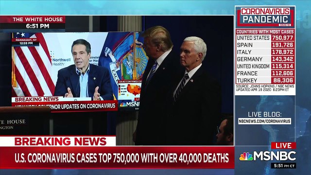 Trump disappointed after clip of Andrew Cuomo praising him was cut out of his 'praise roll'