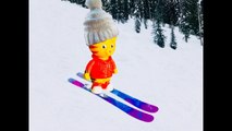 Downhill SKIING SNOW DAY with Daniel Tigers Neighbourhood Toys-