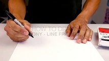 How to Draw Cony - Line Friends - Step by Step Tutorial