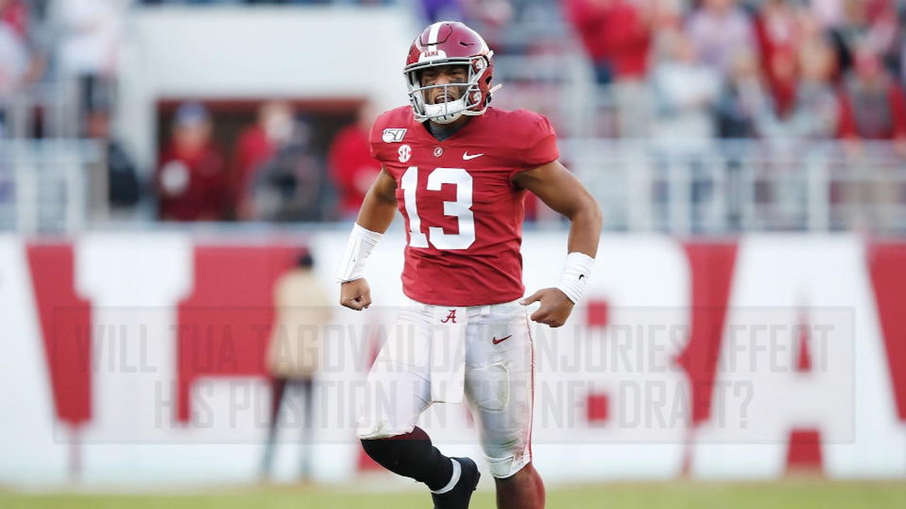Injuries could see Tua's draft position drop - Baldinger