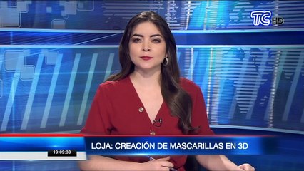 En Loja se impulsa creación de mascarillas en 3D