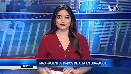 Más pacientes dados de alta en Guayaquil