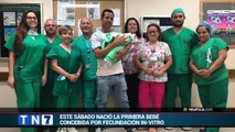 tn7-Nace la primera bebé fecundada por técnica in vitro en CCSS-190420
