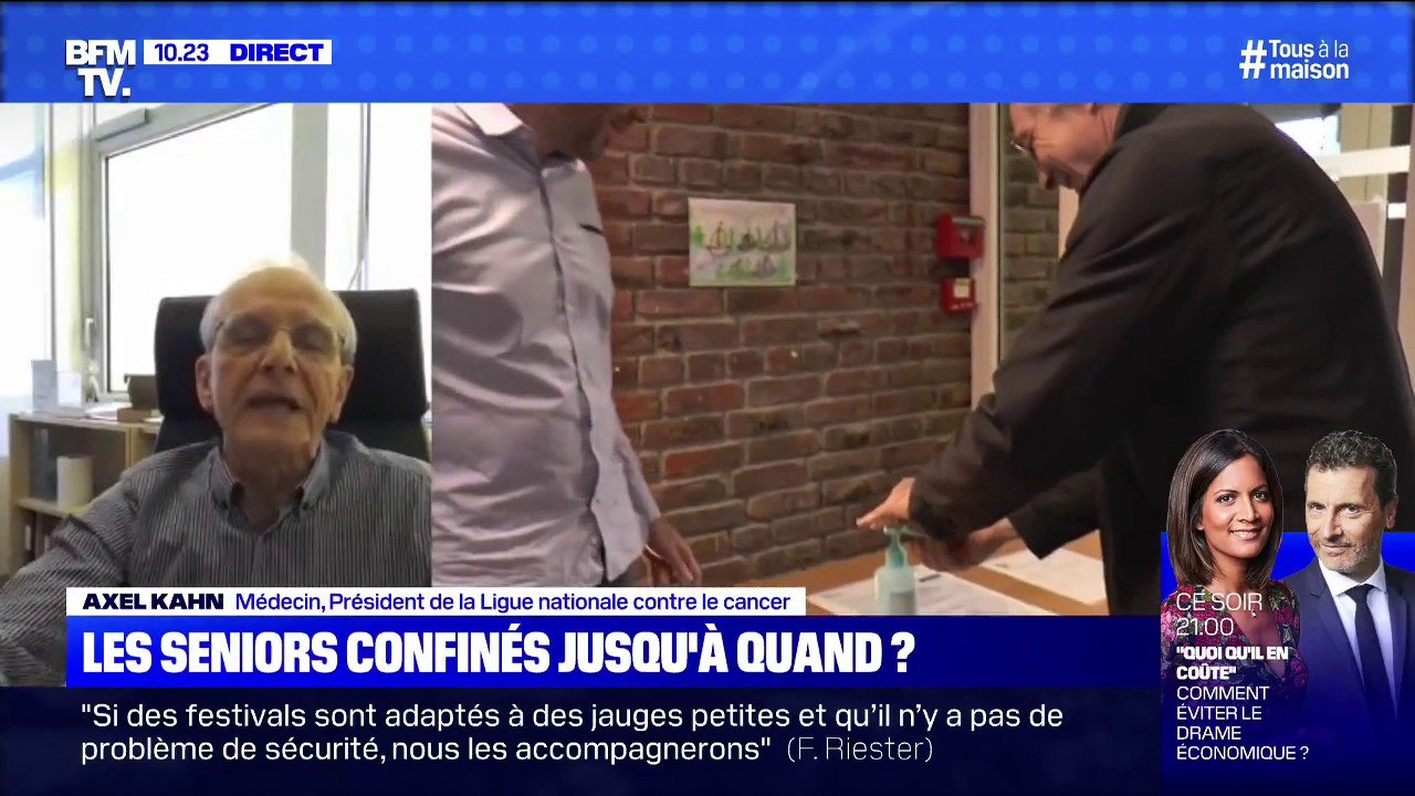Selon le professeur Axel Kahn, un déconfinement sélectif est "impossible" car "anticonstitutionnel"