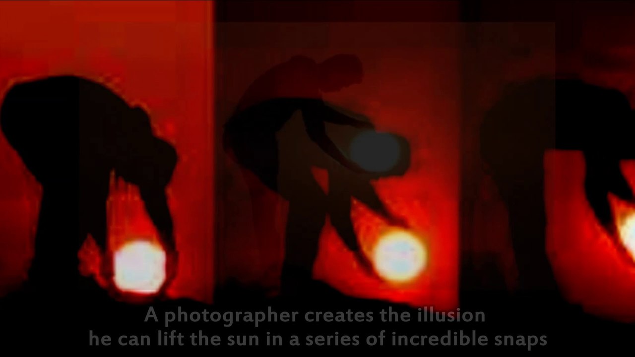 Photographer grabs his moment in the sun with both hands in series of stunning shots
