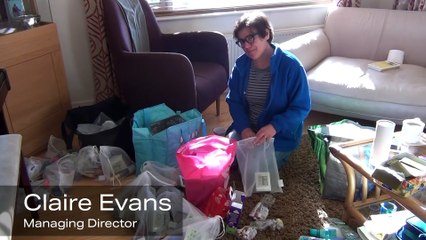 Bluebird Care Lancaster Make Personal Pampering Equipment Packages for their Care Assistants