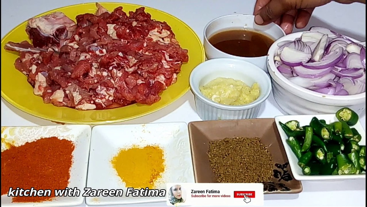 Keema Bharay Karelay/قیمہ بھرے کریلے/stuffed karela with zareen fatima