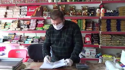 'Robin Hood' bu kez Kahramanmaraş'ta görüldü; veresiye defterlerindeki 10 bin liraya yakın borcu kapattı