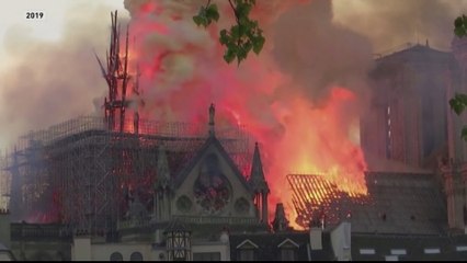 Notre Dame cathedral's bells mark one year after fire