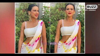 Sriti Jha Vs Nia Sharma Who looked the prettiest in floral saree