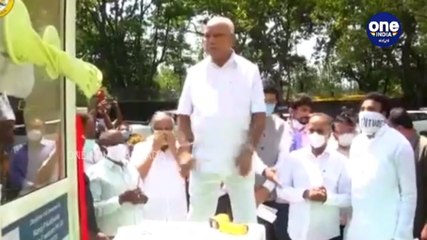 ಗೃಹ ಕಚೇರಿ ಕೃಷ್ಣ ಎದುರು ಕೊರೋನ ಟೆಸ್ಟ್ ಮಾಡುವ ಎಂತ್ರ ಉದ್ಘಾಟನೆ ಮಾಡಿದ ಸಿಎಂ