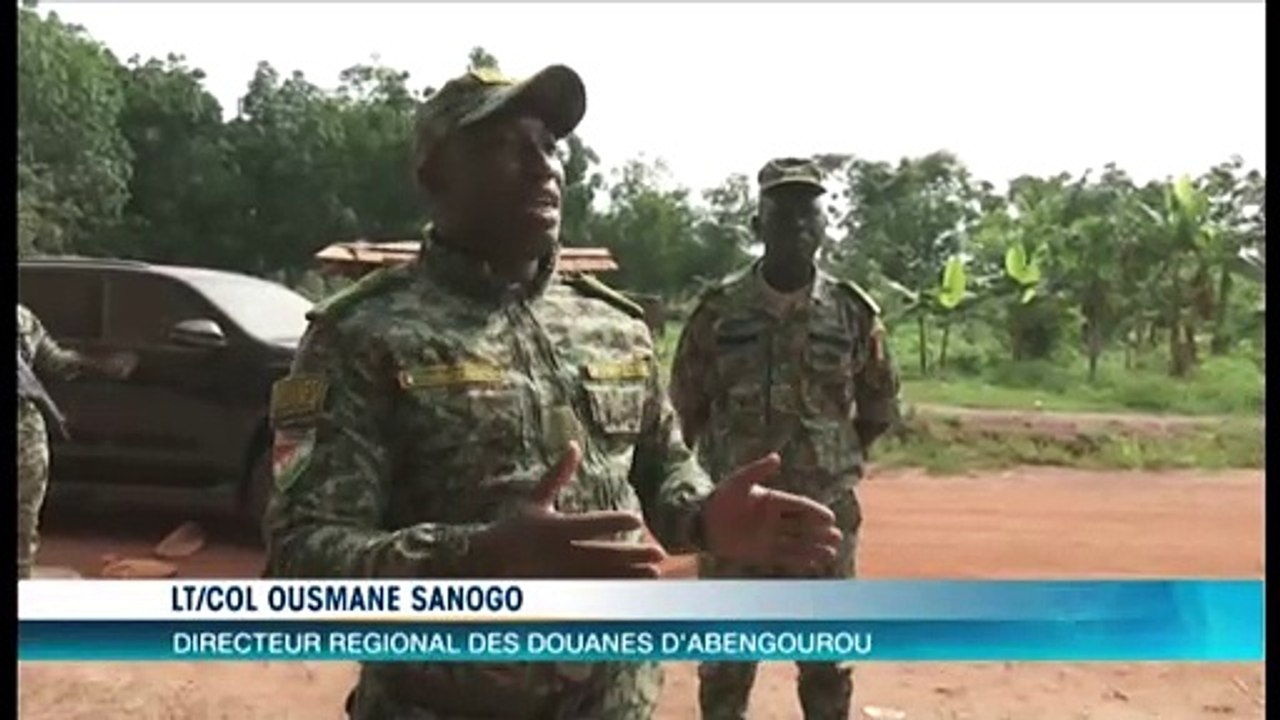 Coronavirus : A Abengourou, les Douanes aux differéntes frontières pour s'assurer de leur fermeture