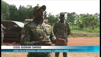 Coronavirus : A Abengourou, les Douanes aux differéntes frontières pour s'assurer de leur fermeture