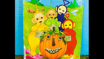 TELETUBBIES Story Book THE MAGIC PUMPKIN Lift The Flap Halloween Read Aloud