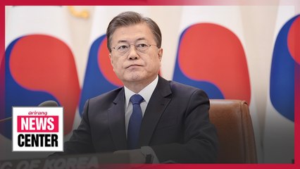 Pres. Moon thanks public for supporting government in fight against COVID-19