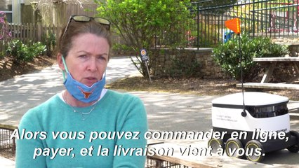 A Washington, des robots livreurs à la rescousse pendant l'épidémie de COVID-19