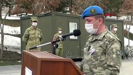 Şehit Uzman Çavuş Durhan için Hakkari’de tören