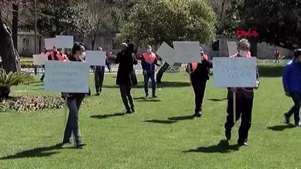 İBB ÖNÜNDE İŞÇİ EYLEMİ - 2