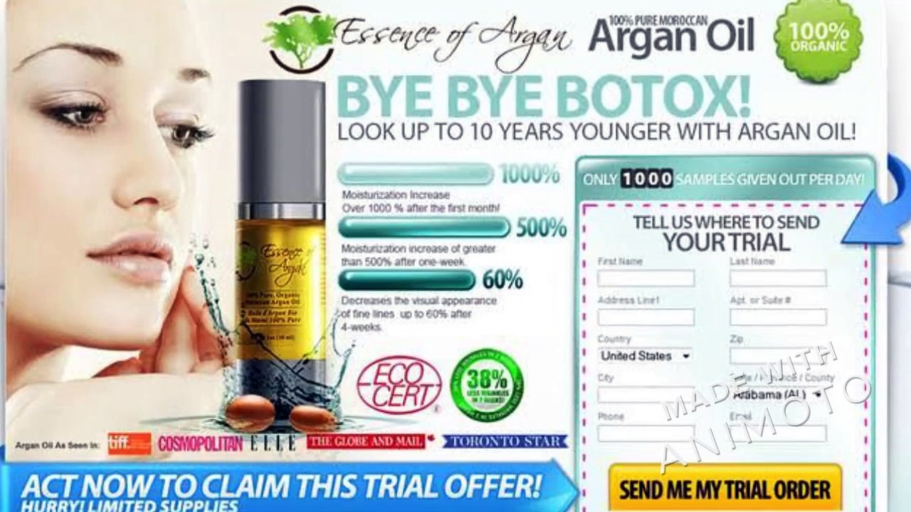 Essence Of Argan Reviews: Price, Ingredients & Where to buy?