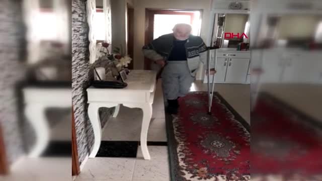 SAMSUN 96 yaşında koronavirüsü yendi, sağlıklı yaşamın sırrını anlattı