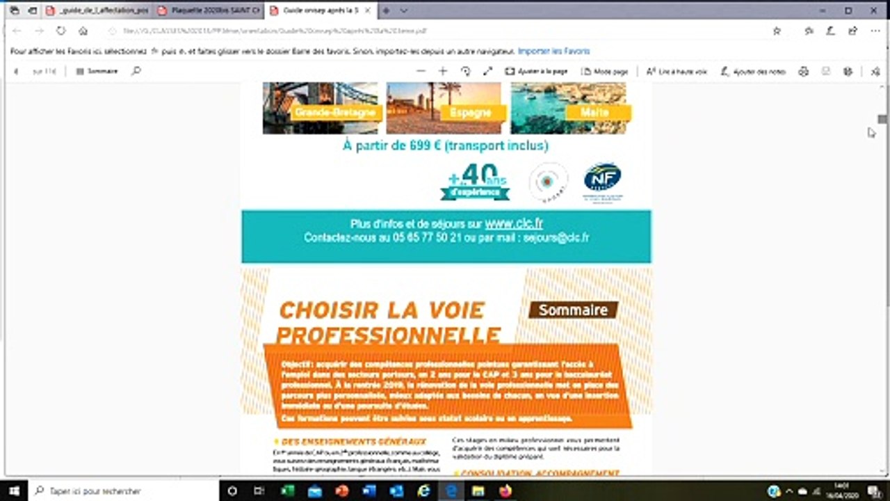 onisep voie professionnelle