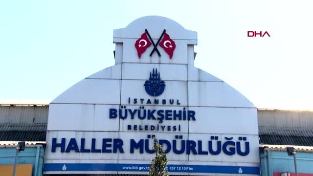 BAYRAMPAŞA SEBZE VE MEYVE HALİNDE SOKAĞA ÇIKMA YASAĞI ÖNLEMİ
