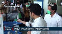 Robot Bantu Tim Medis Rawat Pasien Covid-19