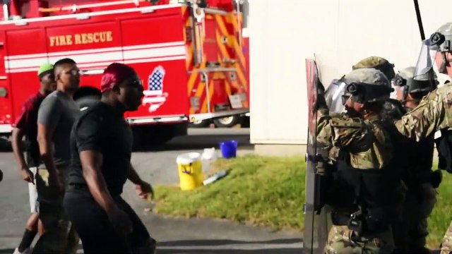 US Army - 247th Military Police Detachment Civil Disturbance Training