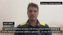 Cricket behind closed doors can still be exciting for fans - Australia's Carey