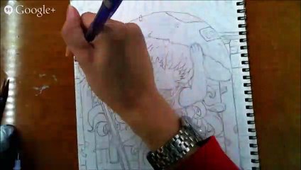 【Touhou Pencil Drawing】Byakuren Hijiri  / 【東方】聖白蓮をシャーペンと鉛筆で描いてみた