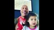 Dwayne Johnson sings Moana to his daughter Jasmine - You're Welcome