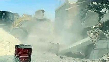 استمرار إزالة التعديات على أملاك الدولة فى أسيوط