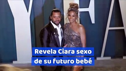 Revela Ciara sexo de su futuro bebé