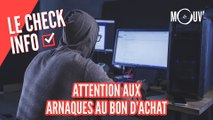 Attention aux arnaques au bon d'achat