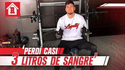 Nico Castillo narró cuando volvió al hospital por la trombosis