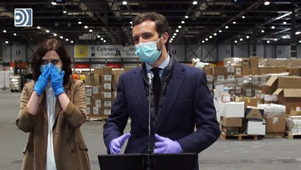 Casado elogia a Ayuso: "Ha estado trabajando al pie del cañón todos los días"