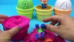 4 Colors Kinetic Sand in Ice Cream Cups Surprise Toys Yowie LOL Doll # YL Toys Collection