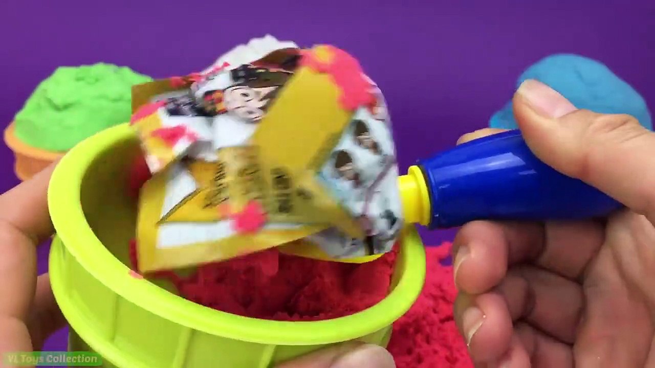 kinetic sand ice cream cups surprise toys