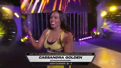 Cassandra Golden vs. Britt Baker